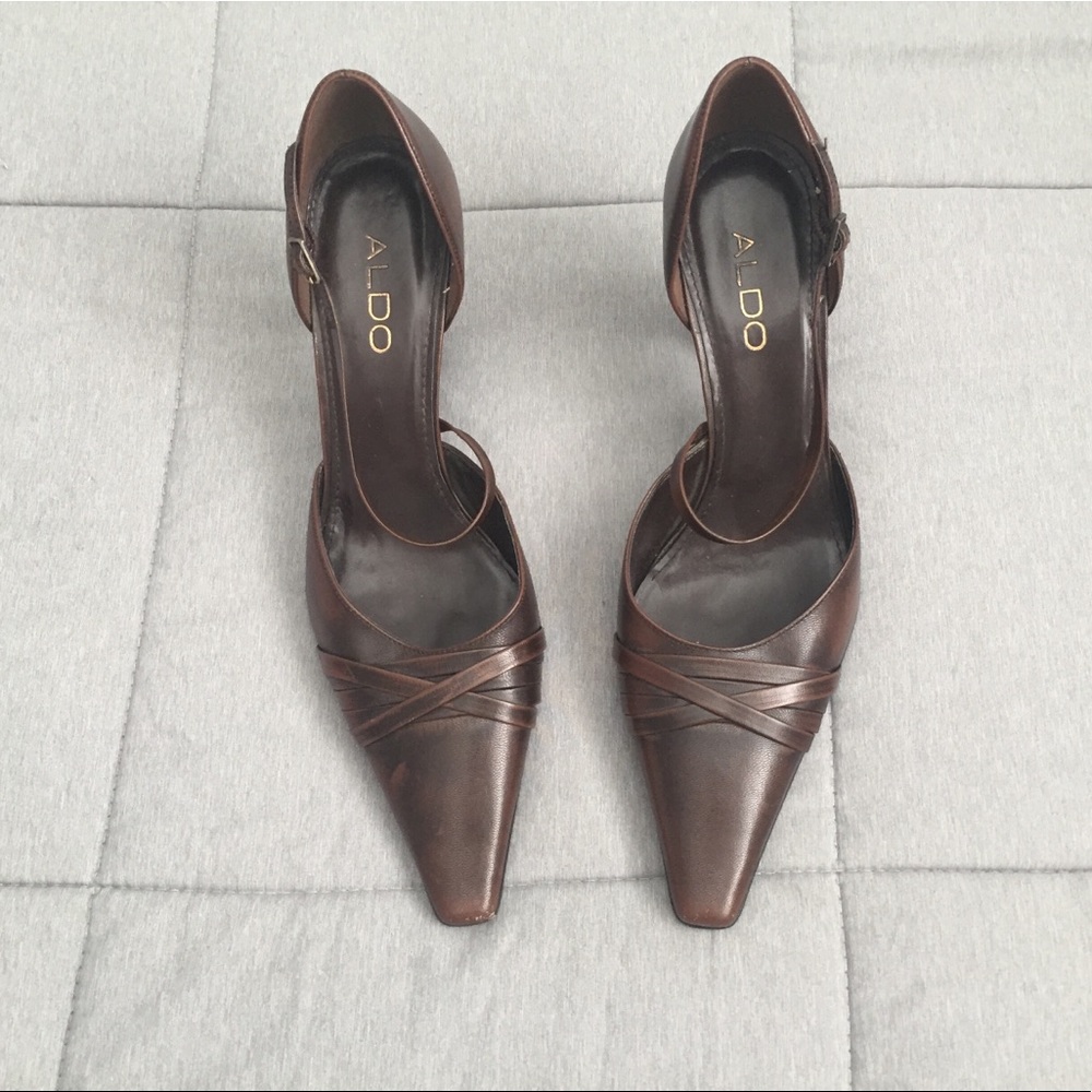 Aldo Leather Heels
